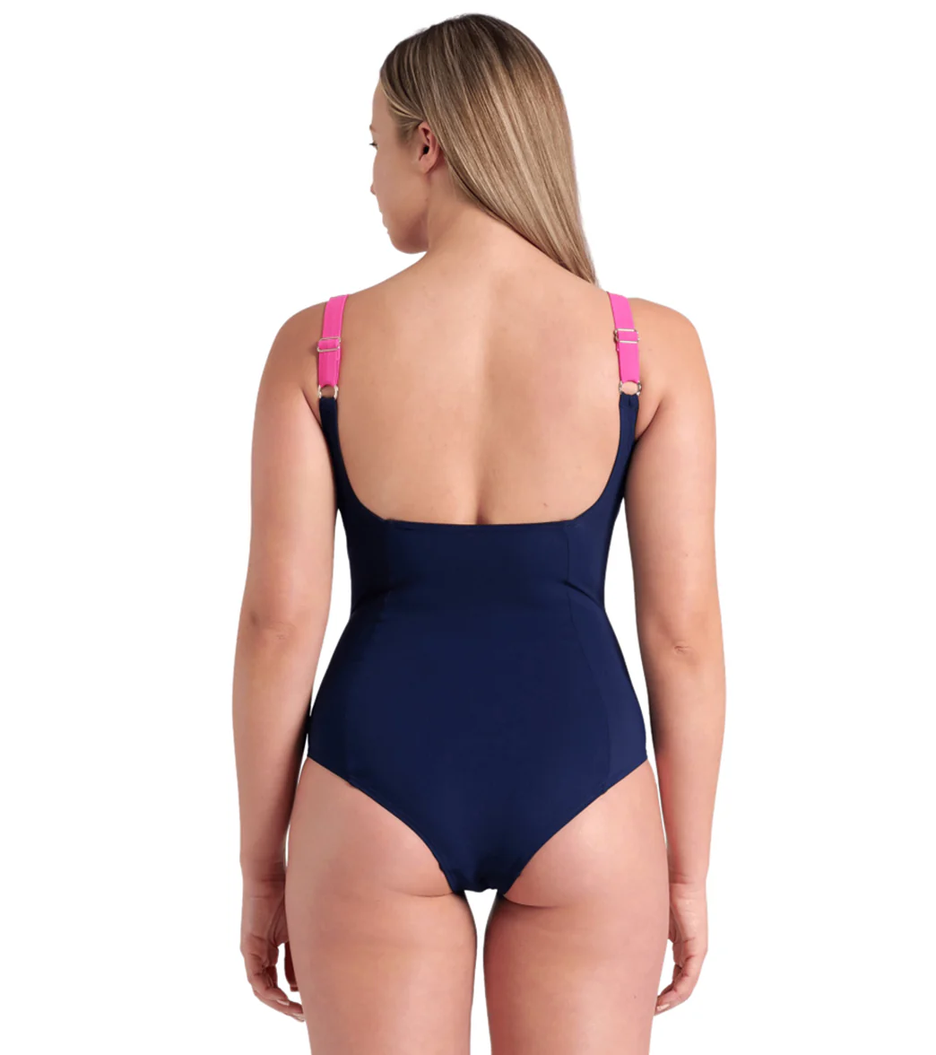 Arena Women's Rita Squared Back One Piece Swimsuit - Image 3