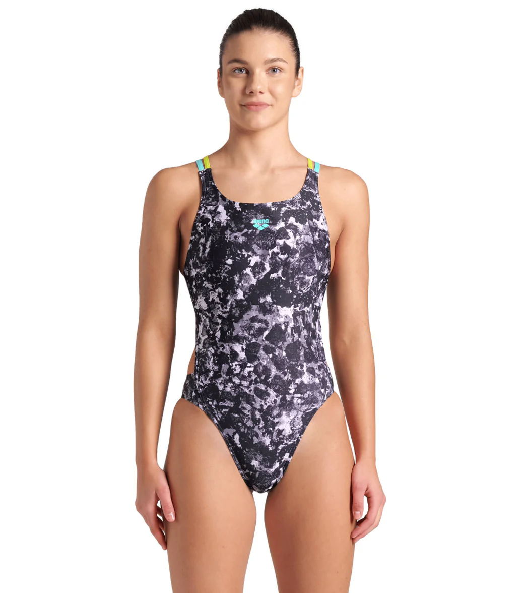 Arena Women's Rockin Tech Multi Back One Piece Swimsuit - Image 15