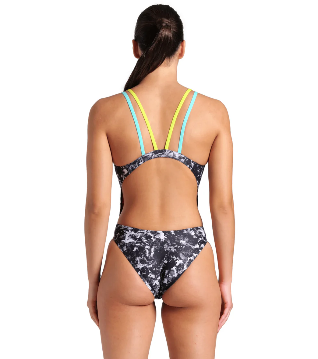 Arena Women's Rockin Tech Multi Back One Piece Swimsuit - Image 3