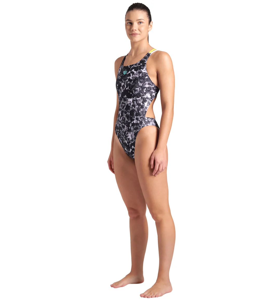 Arena Women's Rockin Tech Multi Back One Piece Swimsuit - Image 4