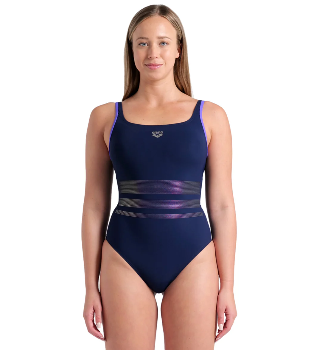 Arena Women's Rosa Wing Back One Piece Swimsuit