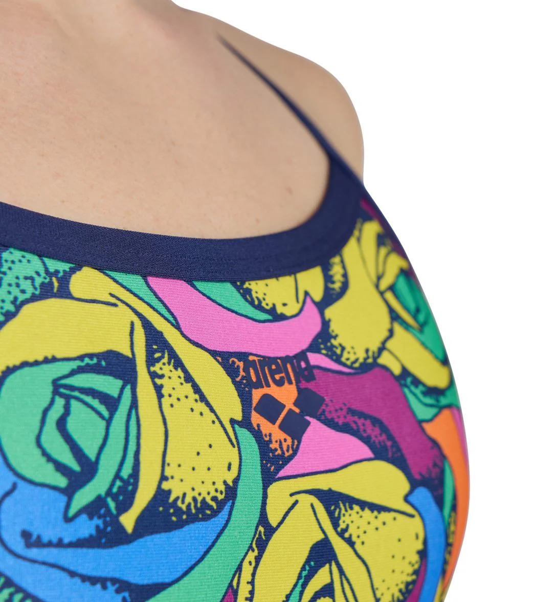 Arena Women's Rose Parade Light Drop Back One Piece Swimsuit - Image 5