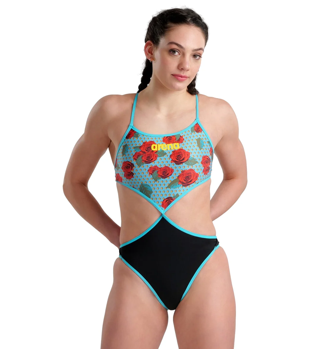 Arena Women's Rule Breaker Twist'N'Mix One Piece Swimsuit - Image 4