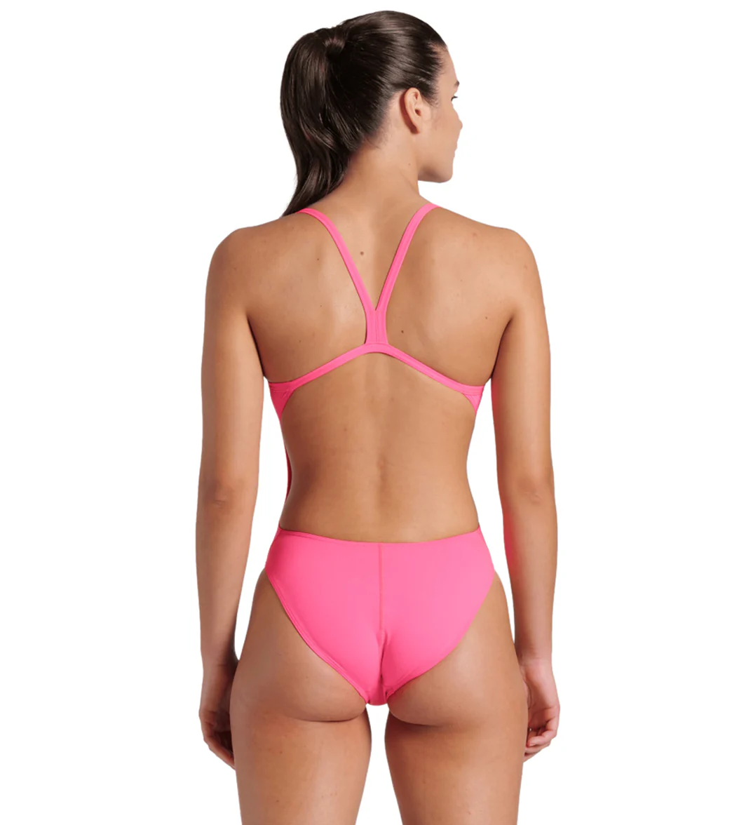 Arena Women's Solid Challenge Back One Piece Swimsuit - Image 112