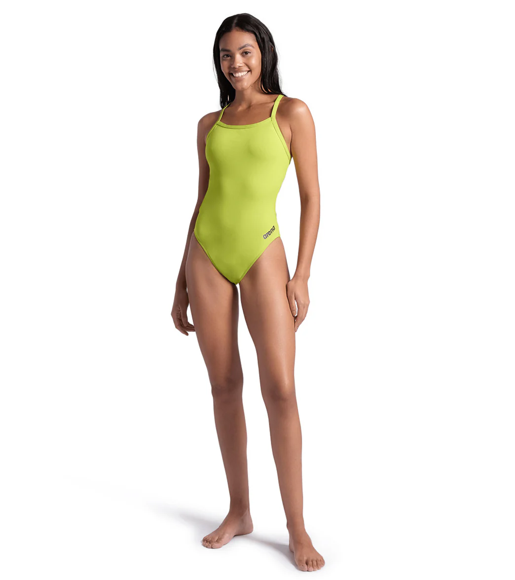 Arena Women's Solid Challenge Back One Piece Swimsuit - Image 192