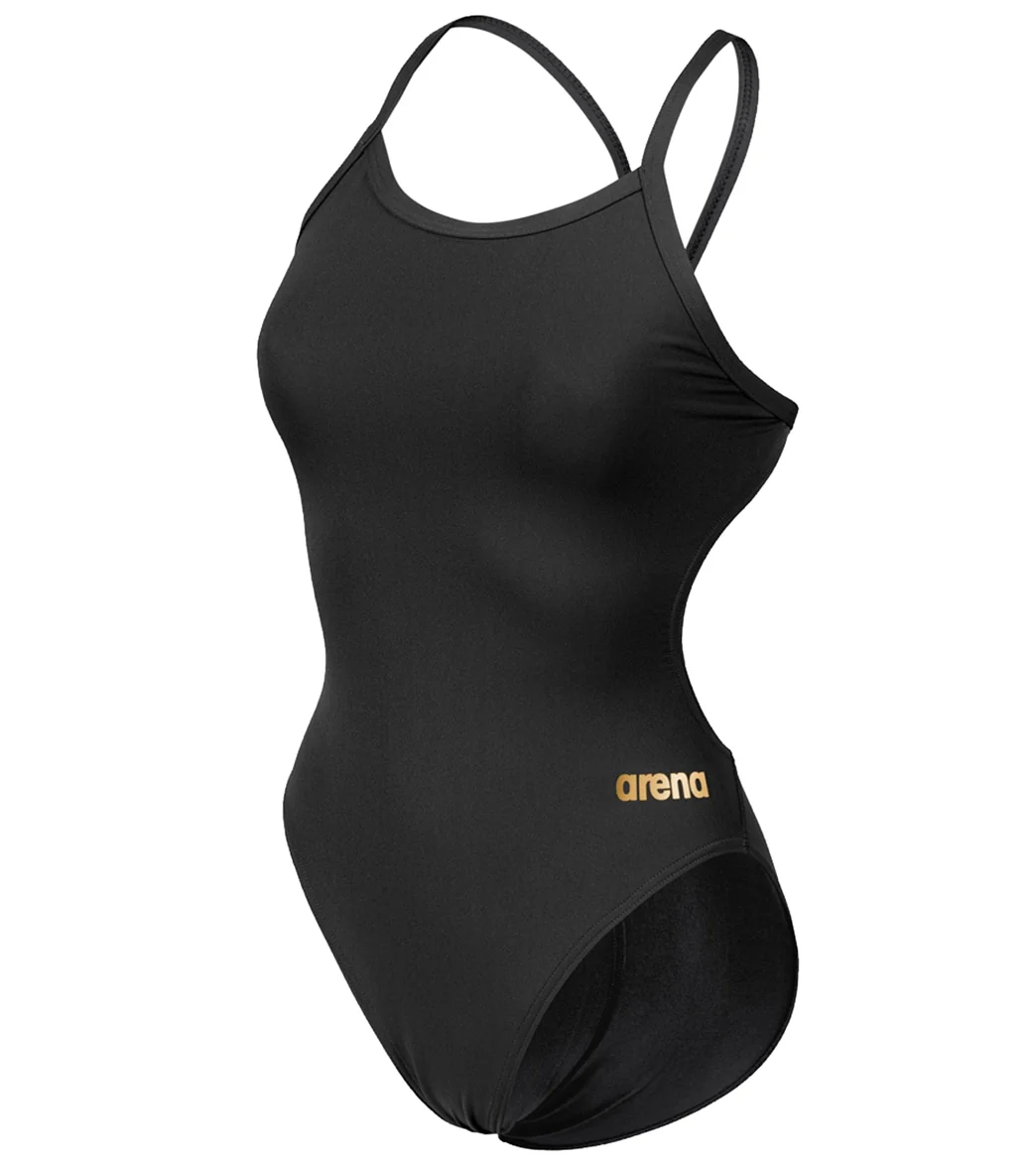 Arena Women's Solid Challenge Back One Piece Swimsuit - Image 49