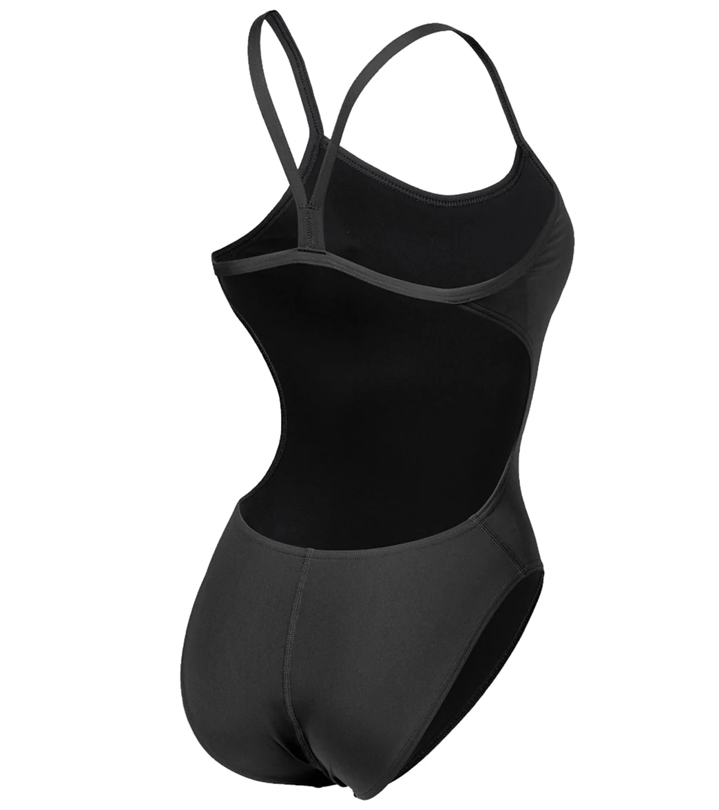 Arena Women's Solid Challenge Back One Piece Swimsuit - Image 51