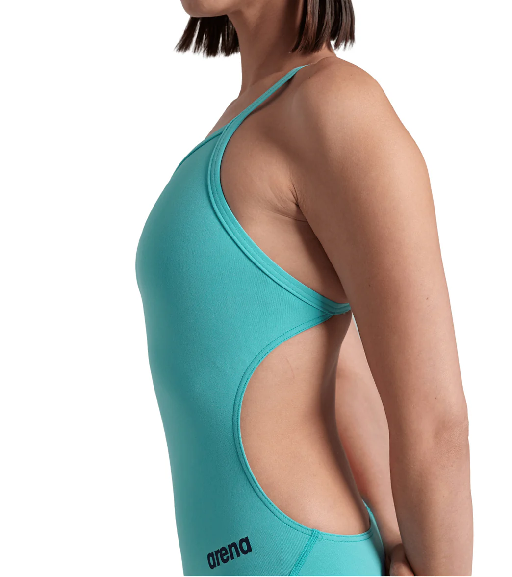 Arena Women's Solid Challenge Back One Piece Swimsuit - Image 78
