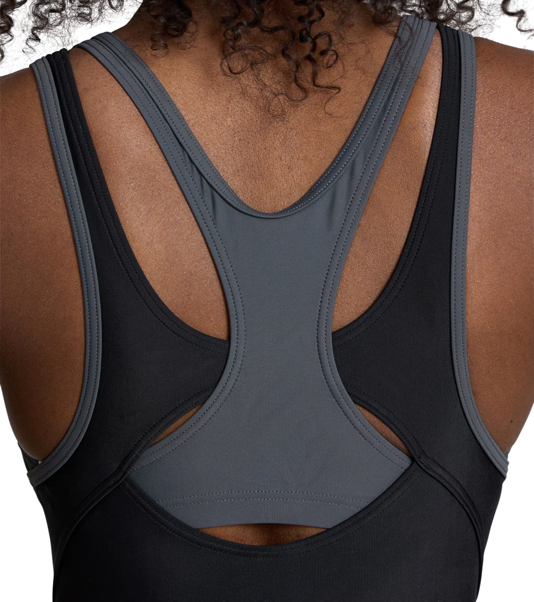 Arena Women's Solid Control Hi-Power Back One Piece Swimsuit - Image 12
