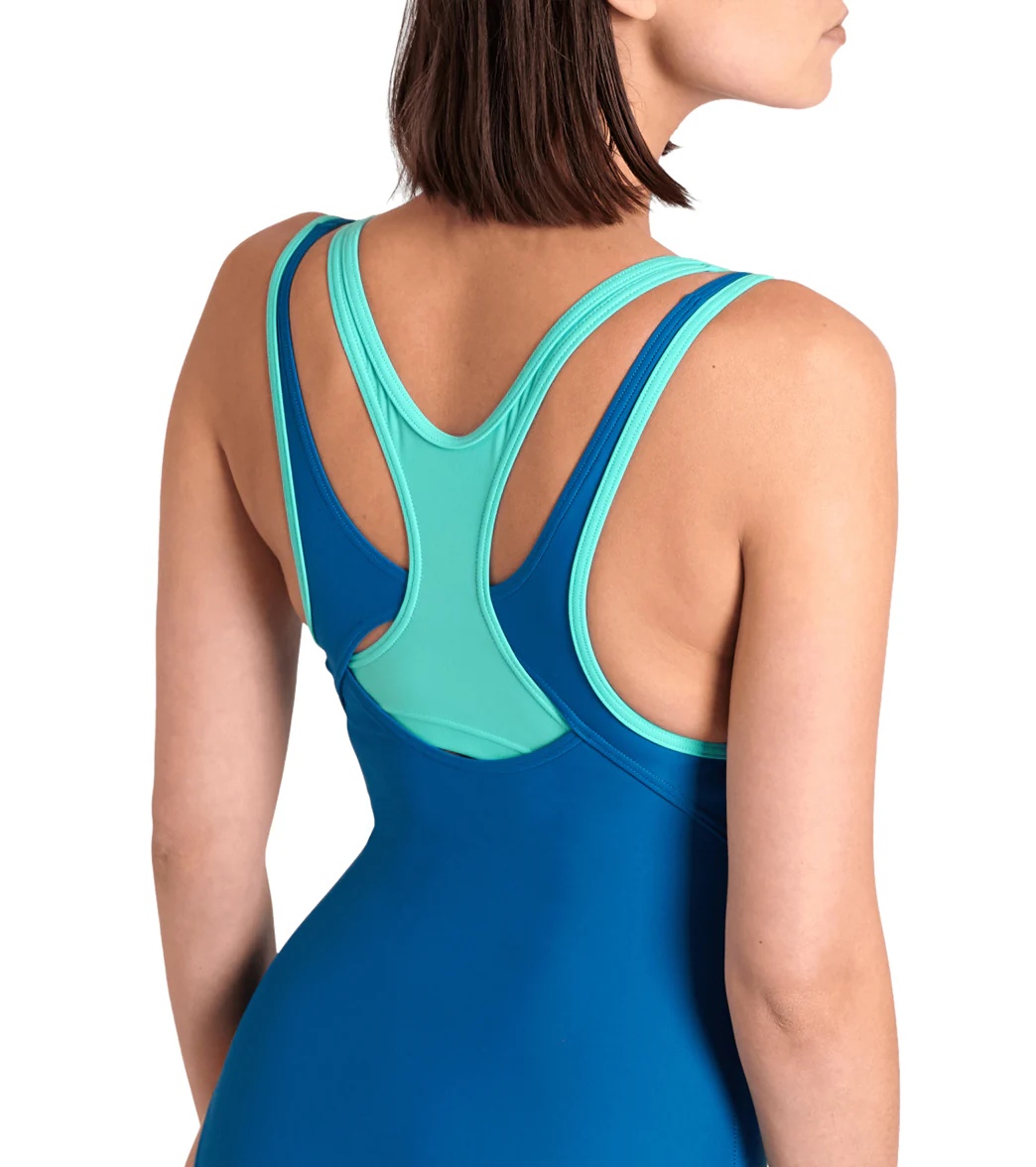 Arena Women's Solid Control Hi-Power Back One Piece Swimsuit - Image 5
