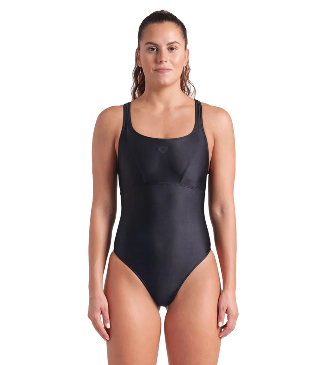 Arena Women's Solid Control Pro Back Chlorine Resistant One Piece Swimsuit - Image 15