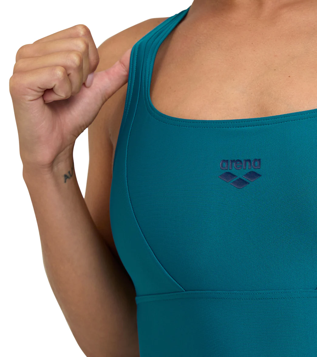 Arena Women's Solid Control Pro Back Chlorine Resistant One Piece Swimsuit - Image 62