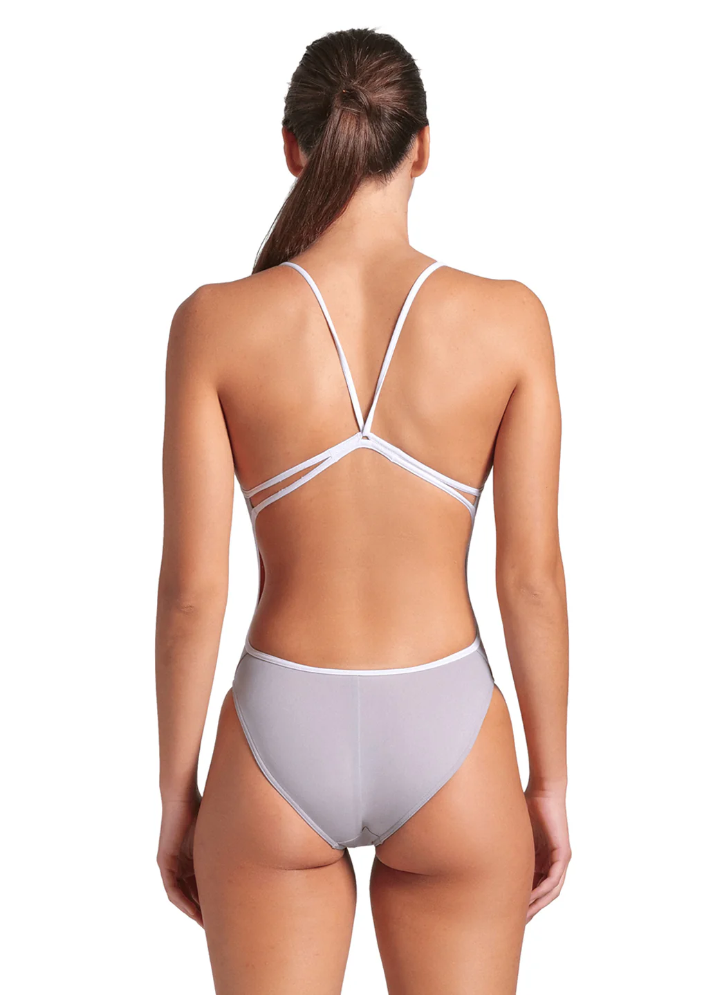 Arena Women's Solid Lace Back One Piece Swimsuit - Image 61