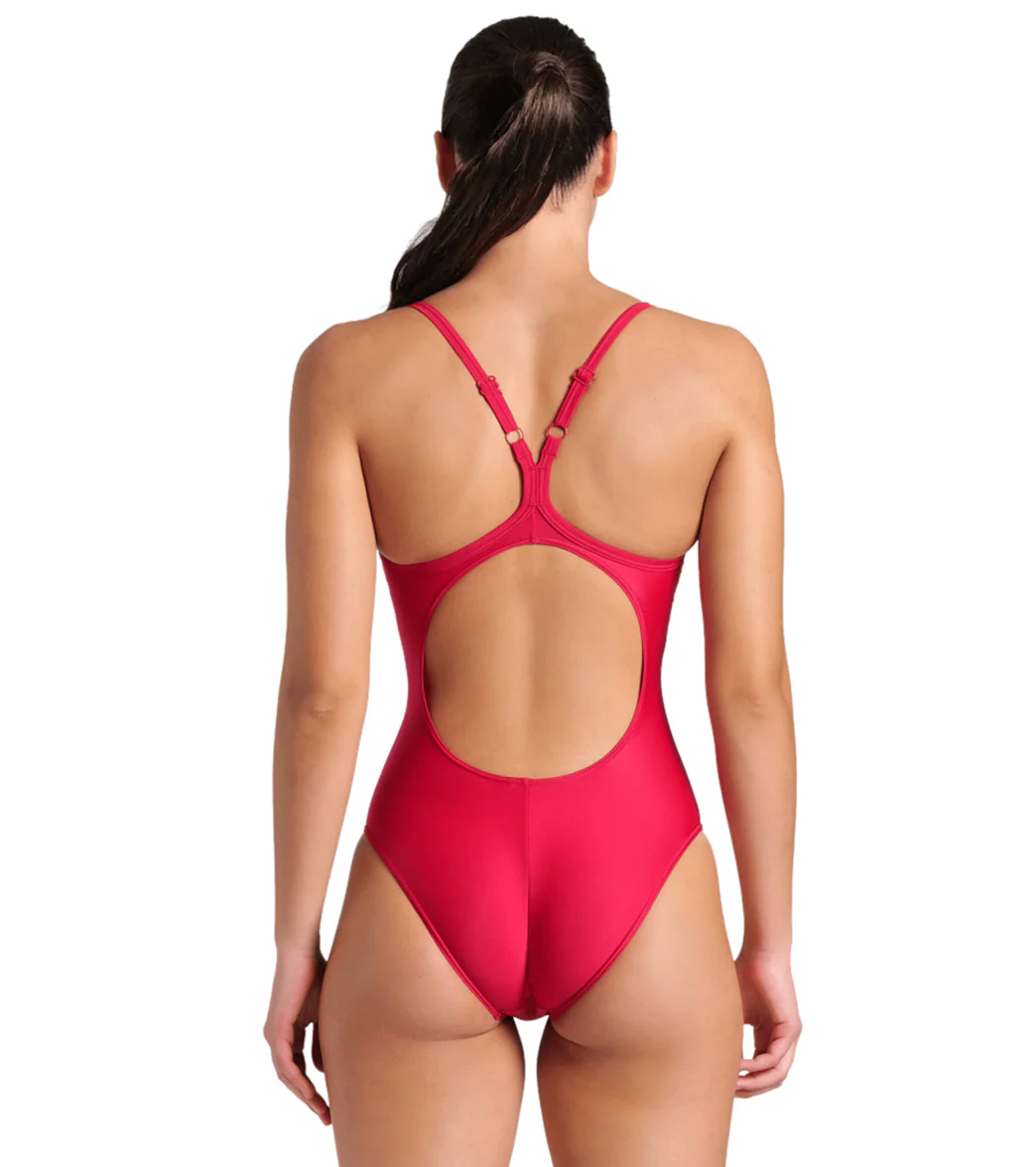 Arena Women's Solid Light Drop Back Chlorine Resistant One Piece Swimsuit - Image 67