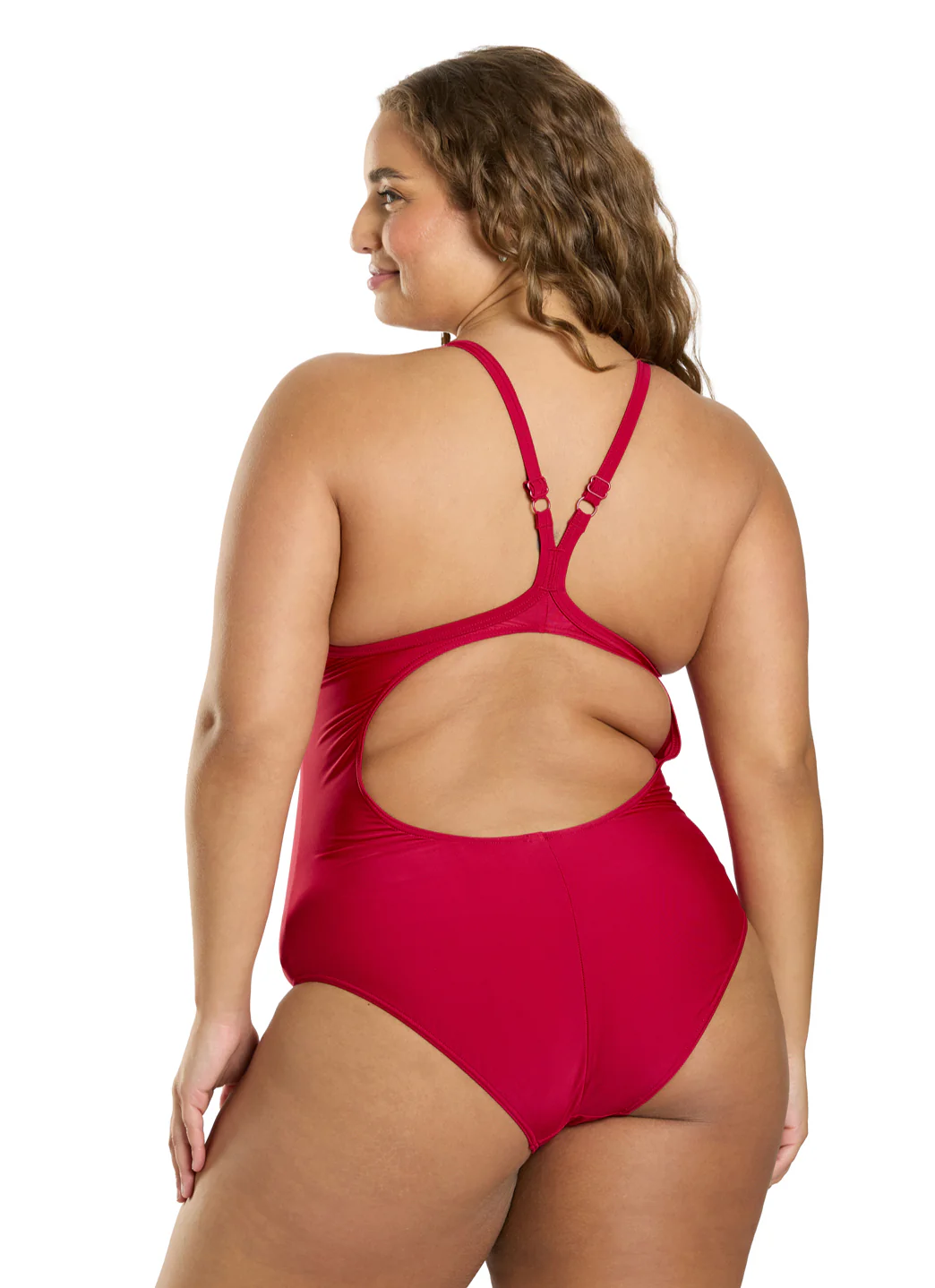 Arena Women's Solid Light Drop Back Chlorine Resistant One Piece Swimsuit - Image 75