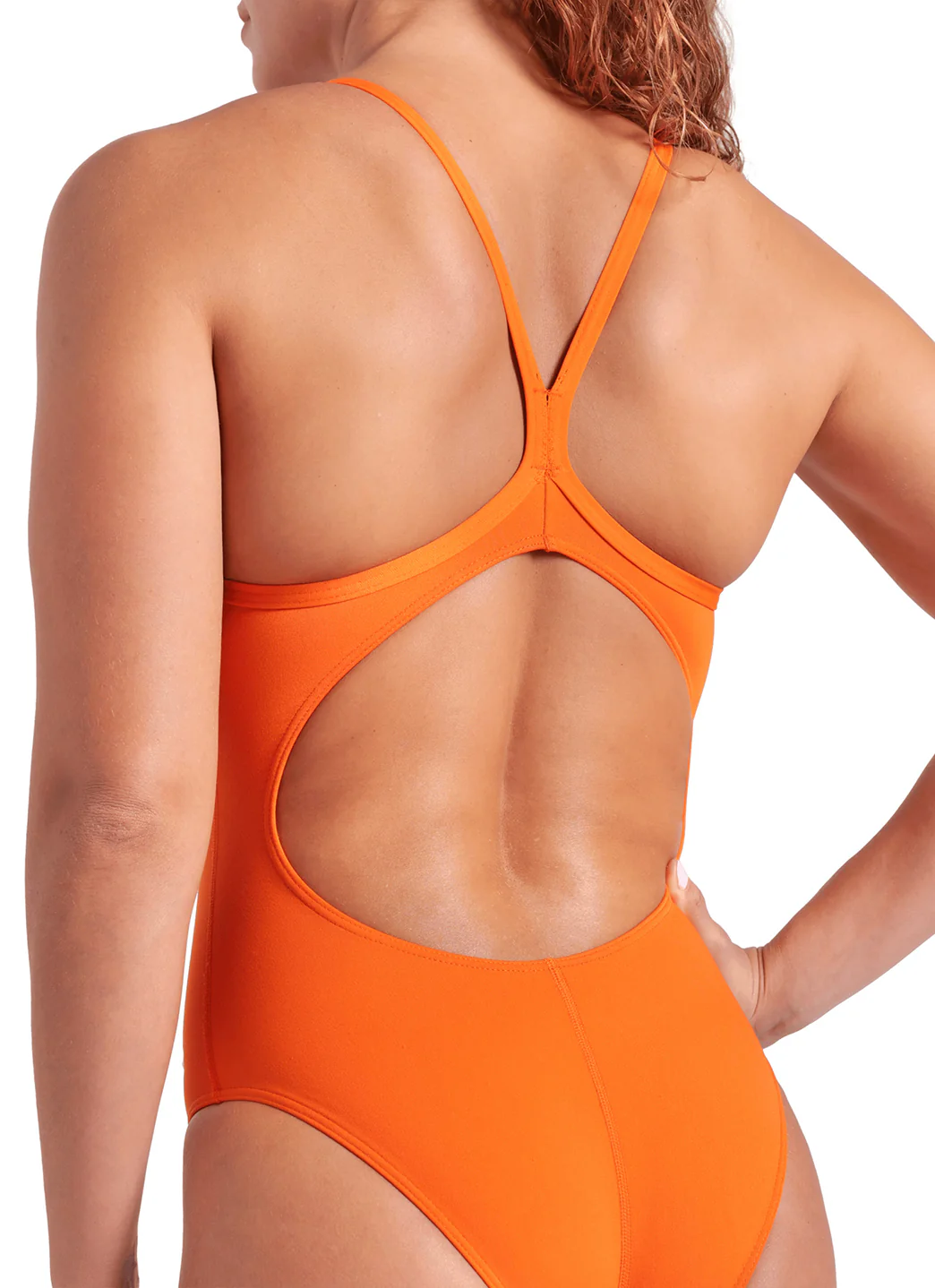 Arena Women's Solid Light Drop Back One Piece Swimsuit - Image 6