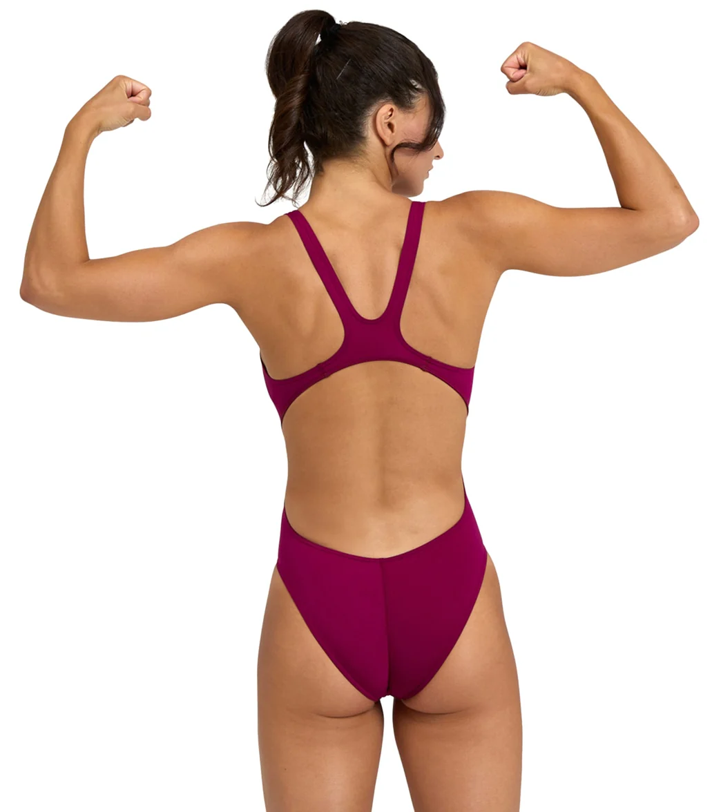 Arena Women's Solid Tech Back One Piece Swimsuit - Image 119