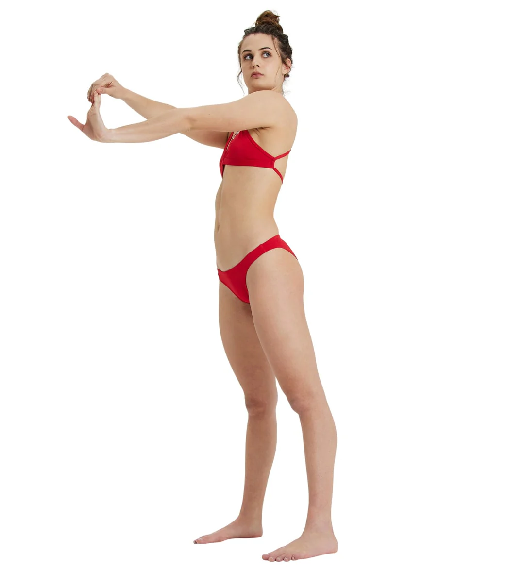 Arena Women's Solid Tie Back Bikini Top - Image 88