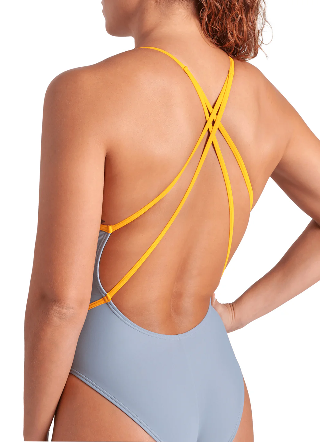 Arena Women's Solid Web Back One Piece Swimsuit - Image 6