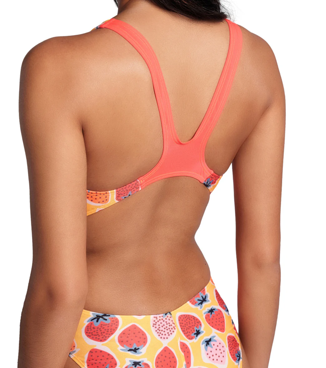 Arena Women's Strawberry Tech Back One Piece Swimsuit - Image 5