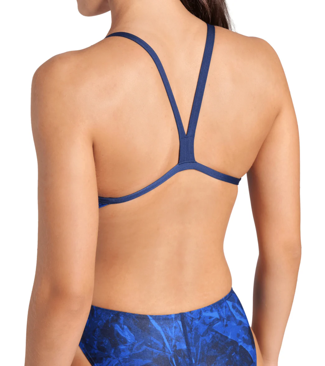 Arena Women's Team Crackle Challenge Back One Piece Swimsuit - Image 14