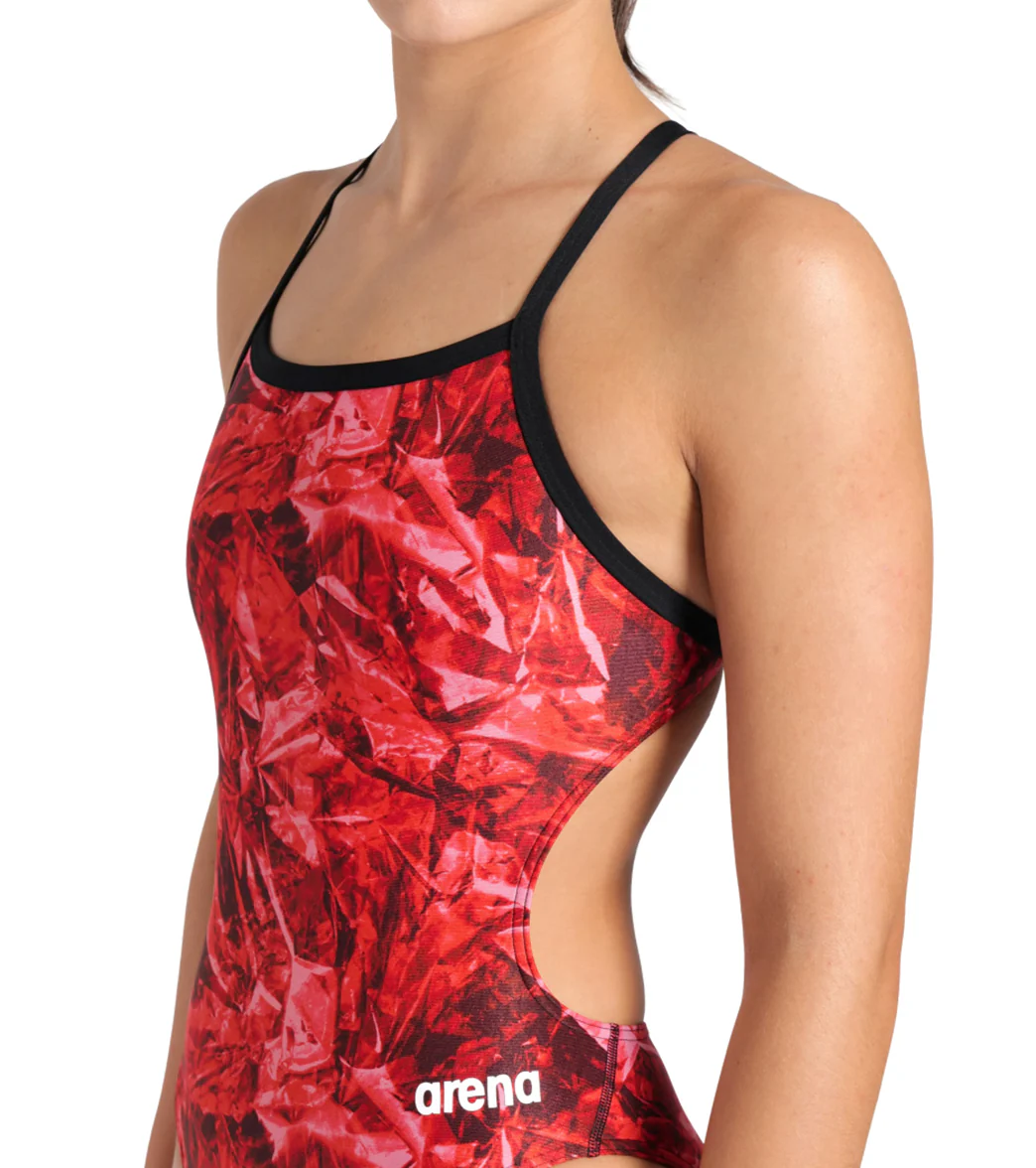 Arena Women's Team Crackle Challenge Back One Piece Swimsuit - Image 20