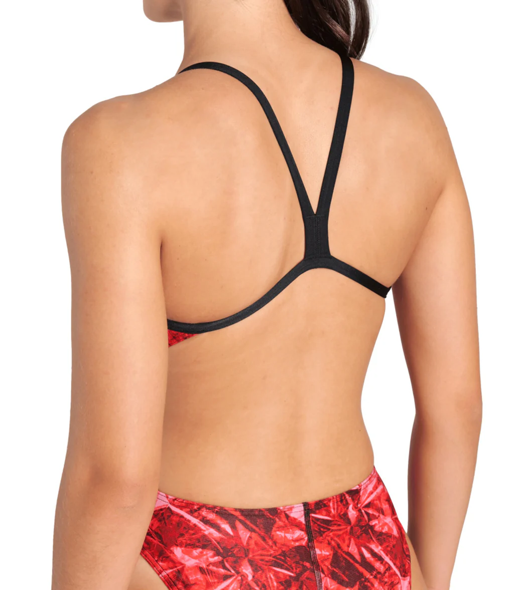 Arena Women's Team Crackle Challenge Back One Piece Swimsuit - Image 21