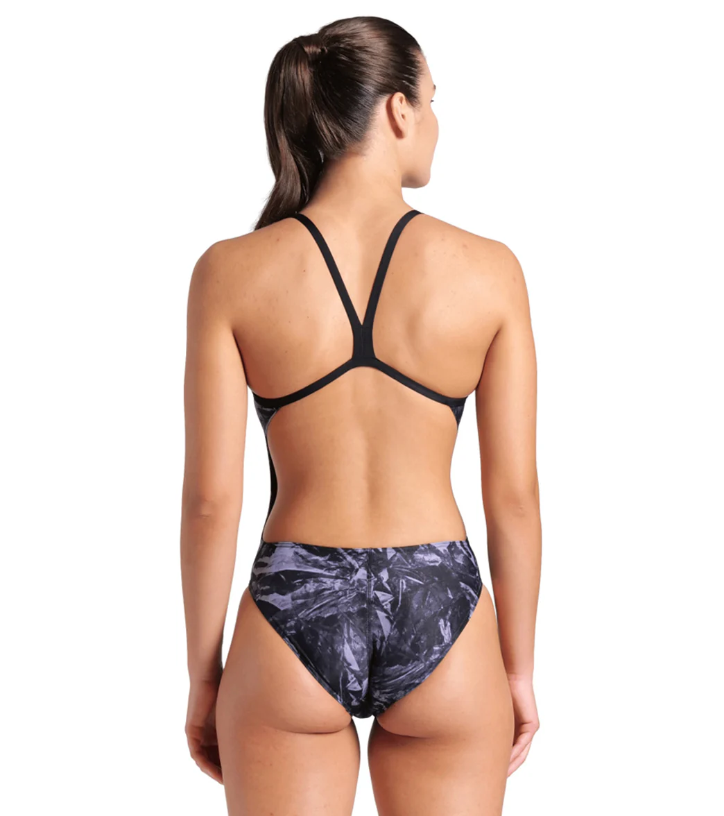Arena Women's Team Crackle Challenge Back One Piece Swimsuit - Image 26