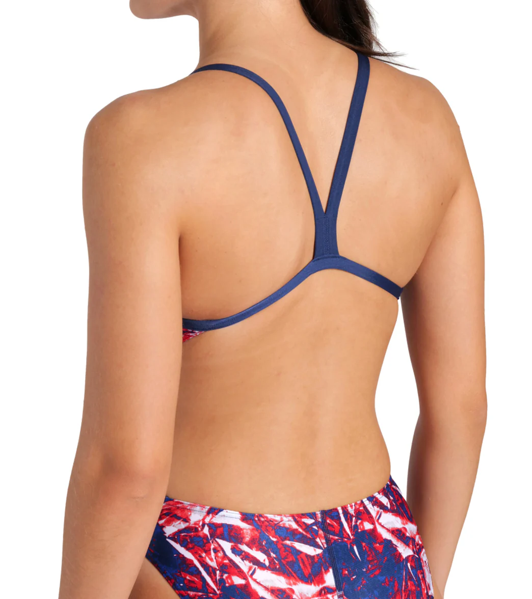 Arena Women's Team Crackle Challenge Back One Piece Swimsuit - Image 35