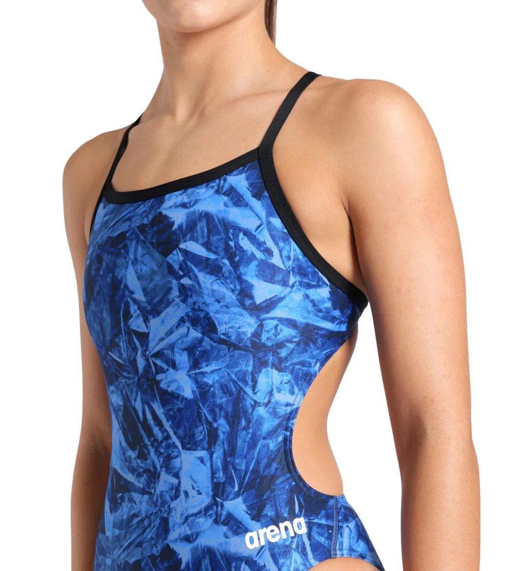 Arena Women's Team Crackle Challenge Back One Piece Swimsuit - Image 6