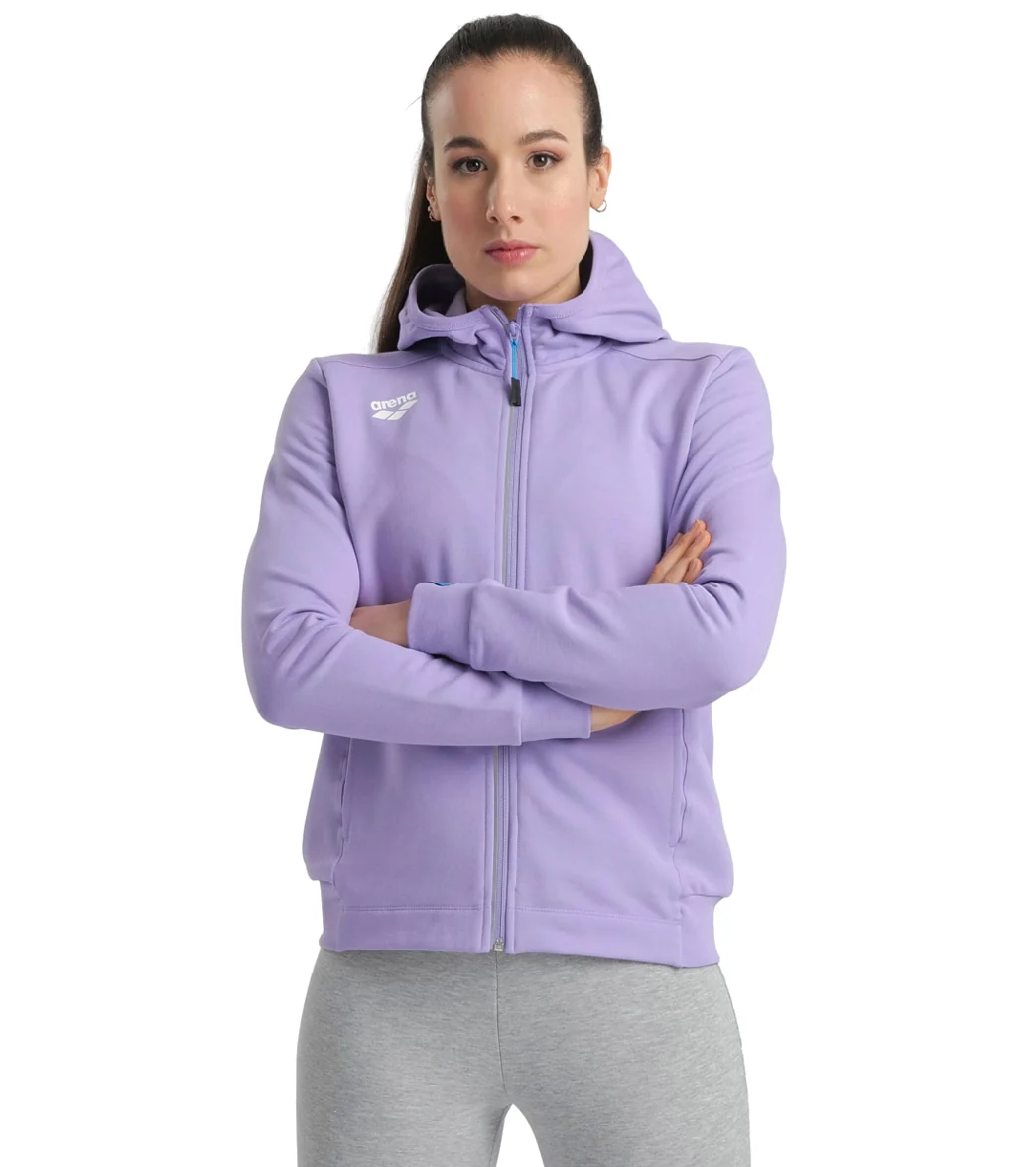 Arena Women's Team Panel Front Zipped Hooded Jacket - Image 33