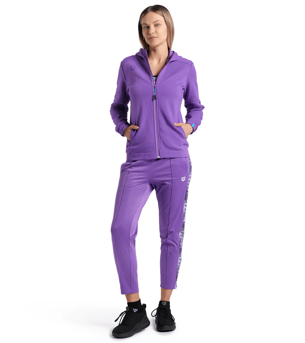 Arena Women's Team Panel Front Zipped Hooded Jacket - Image 49