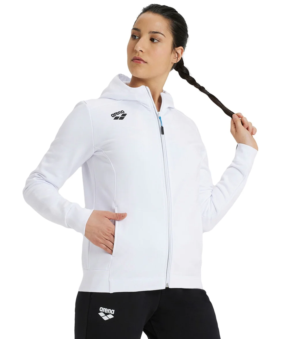 Arena Women's Team Panel Front Zipped Hooded Jacket - Image 60