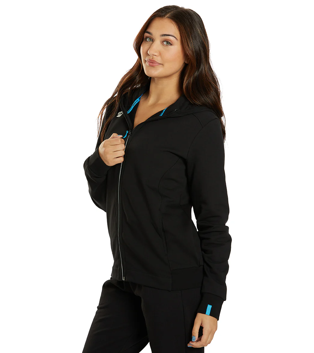 Arena Women's Team Panel Front Zipped Hooded Jacket - Image 74