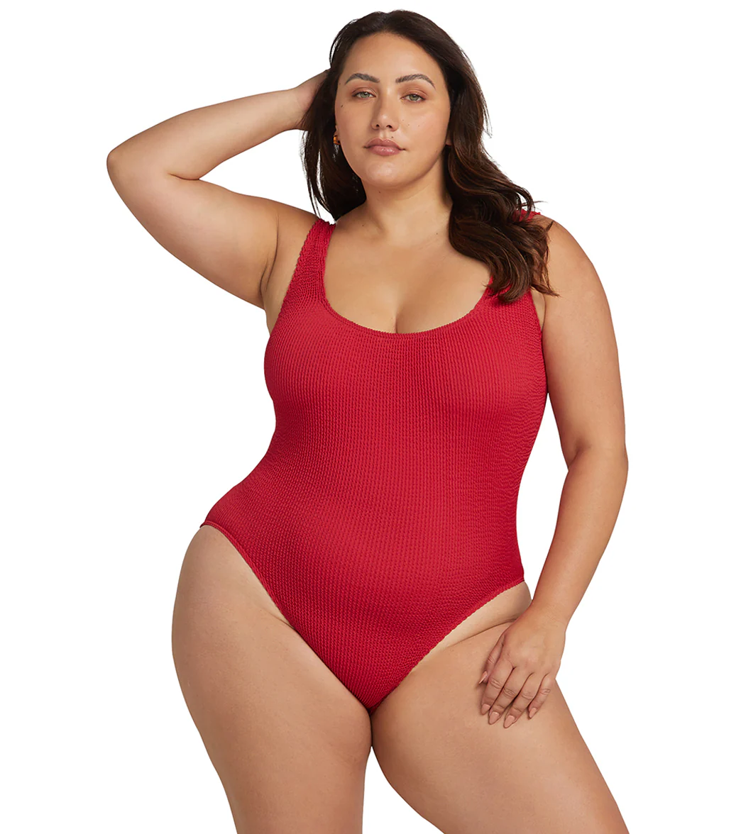 Artesands Woman's One Size Arte Kahlo Crinkle Knit One Piece Swimsuit - Image 6