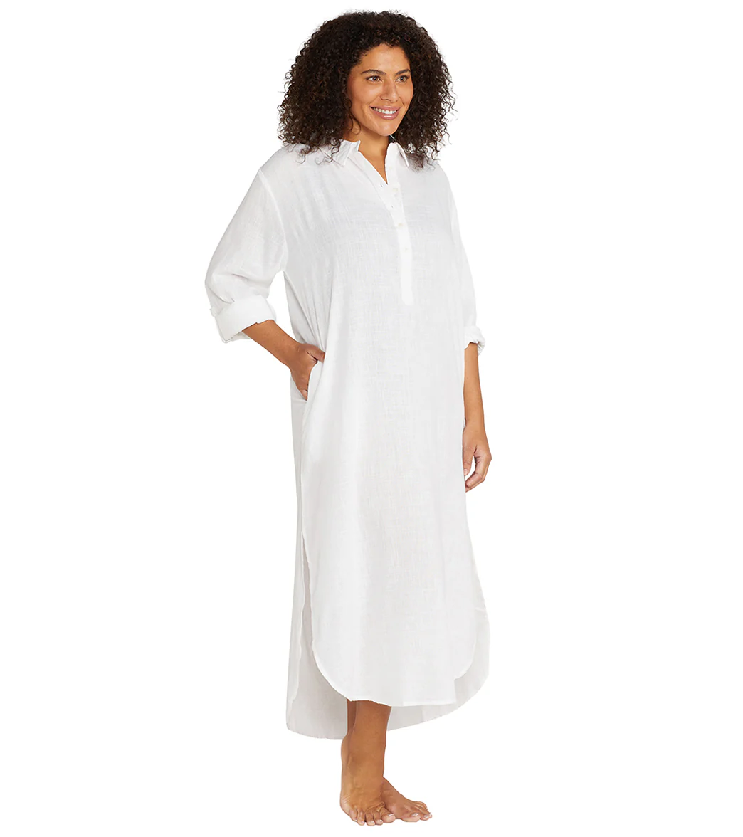 Artesands Woman's Plus Size Chantique Monteverdi Maxi Over Shirt - Image 2
