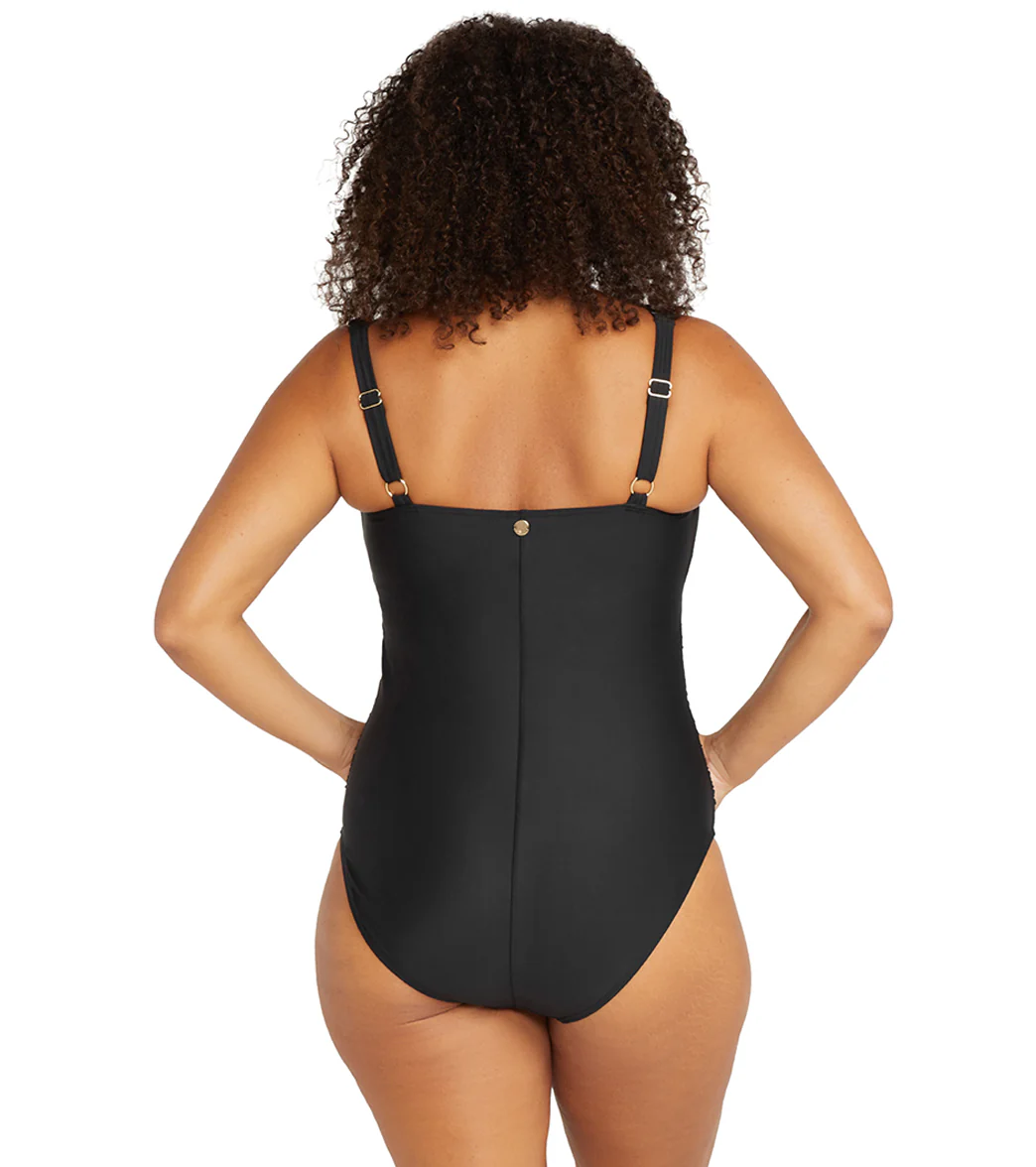Artesands Woman's Plus Size Hues Raphael Underwire One Piece Swimsuit (E-F Cup) - Image 3
