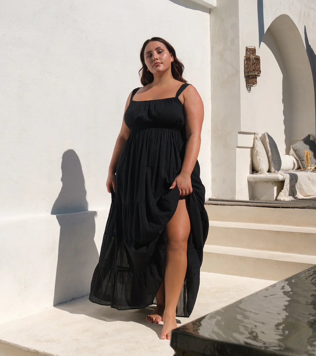 Artesands Woman's Plus Size Resort Wear Liszt Long Maxi Dress - Image 4