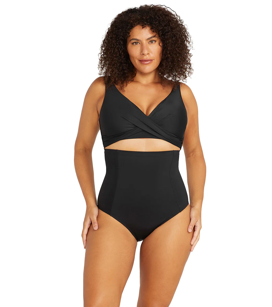 Artesands Woman's Plus Size Sculpt Michaelangelo High Waist Bikini Bottom - Image 6