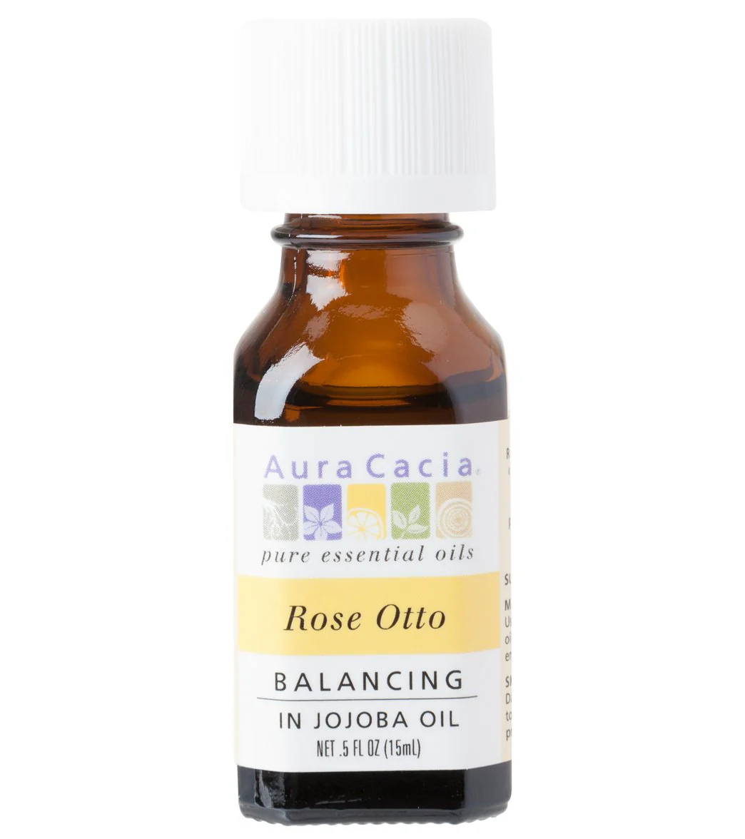 Aura Cacia Rose Otto (in jojoba oil) - Precious Essentials