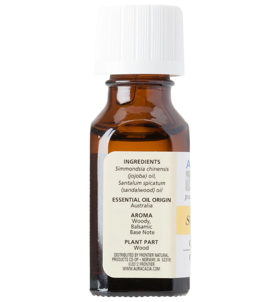 Aura Cacia Sandalwood (in jojoba oil) - Precious Essentials - Image 2