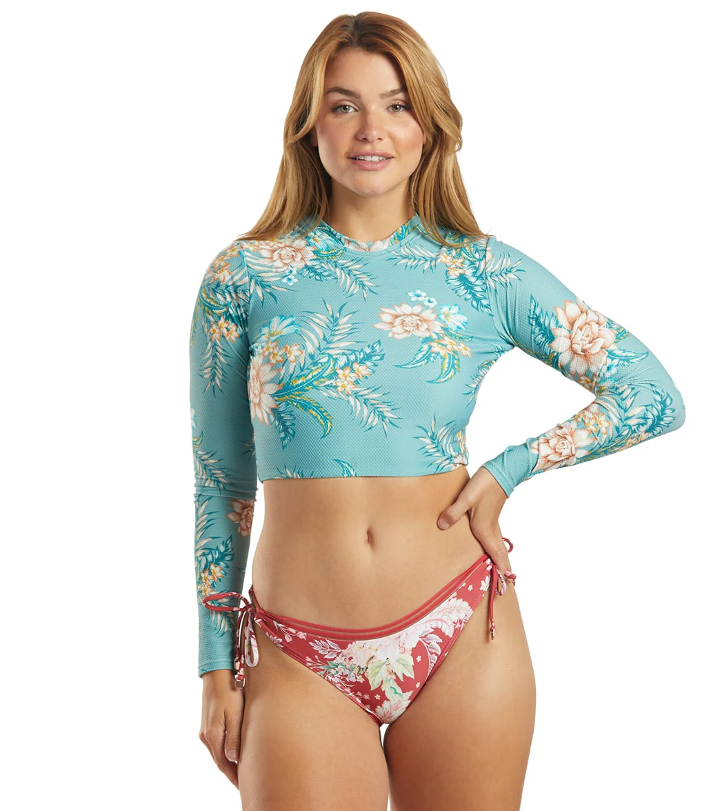 Azura Women's Azura Mexicali Long Sleeve Crop Rash Guard - Image 8