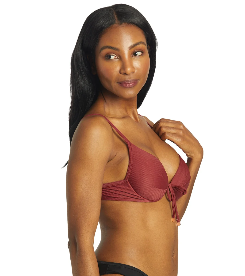 Azura Women's Azura Pique Bikini Top - Image 2