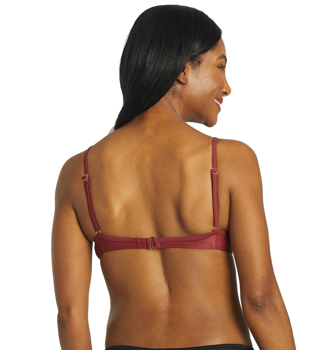 Azura Women's Azura Pique Bikini Top - Image 3