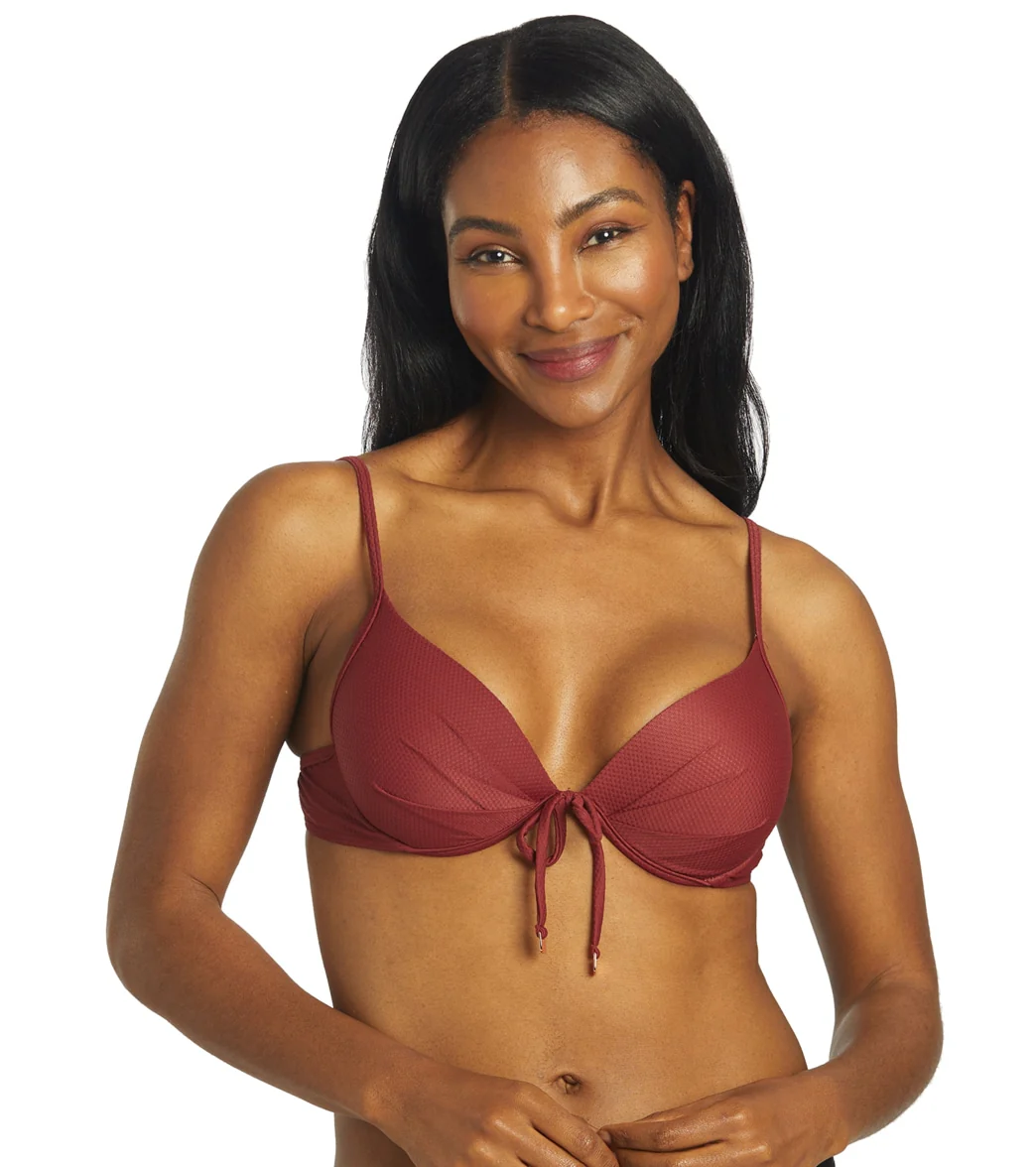 Azura Women's Azura Pique Bikini Top - Image 7
