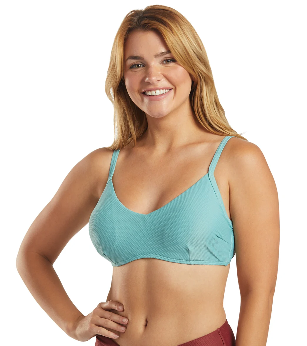Azura Women's Azura Pique Bralette Bikini Top (DD/E Cup) - Image 9