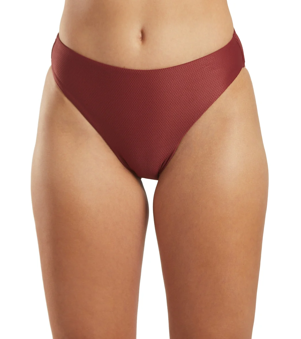 Azura Women's Azura Pique Classic Bikini Bottom - Image 5