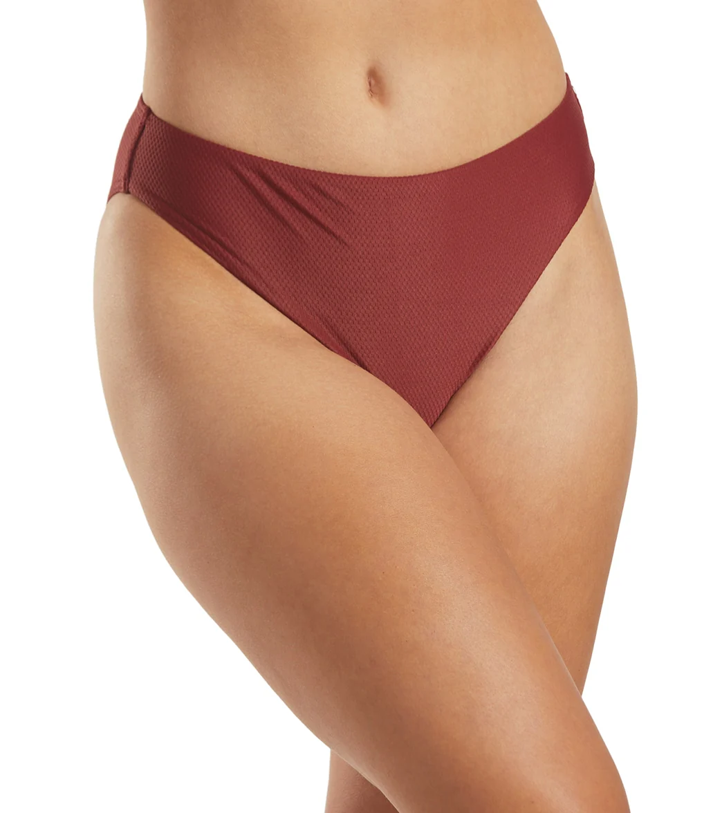 Azura Women's Azura Pique Classic Bikini Bottom - Image 6
