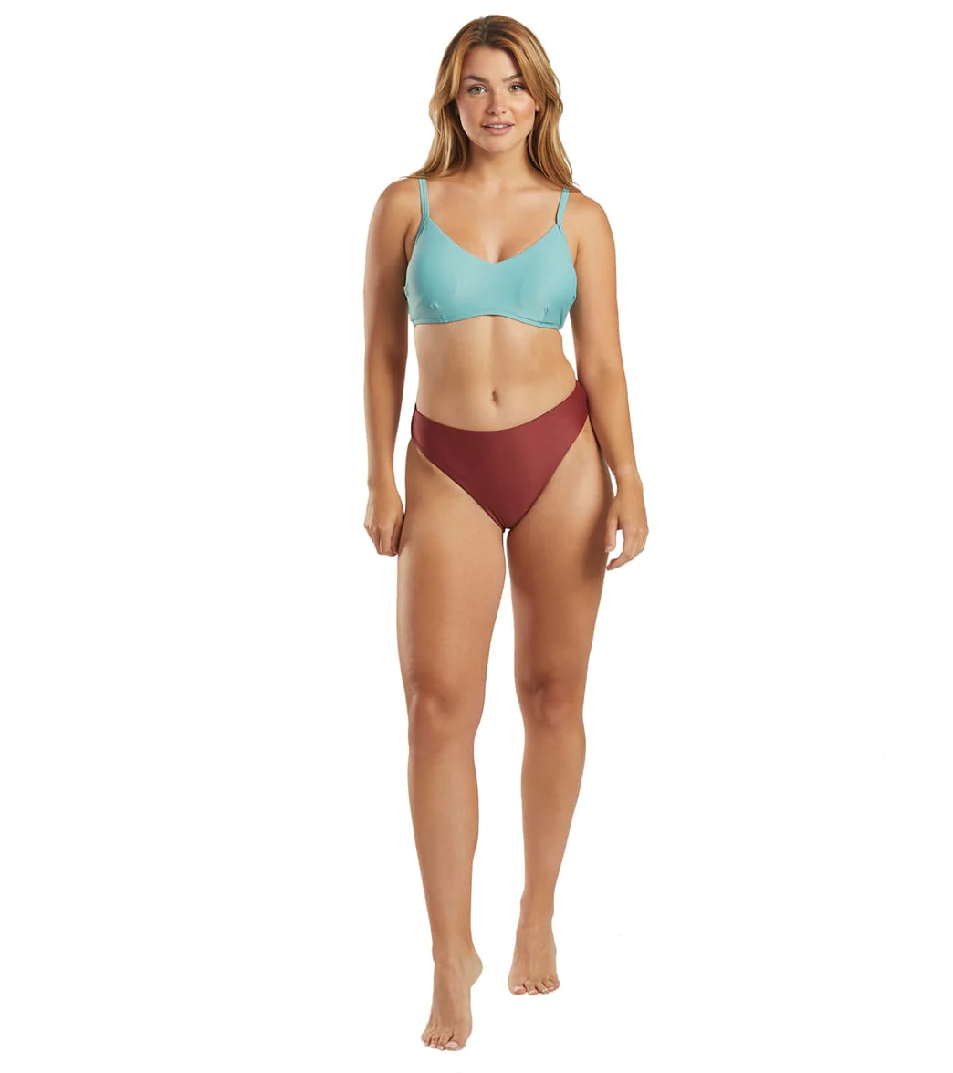 Azura Women's Azura Pique Classic Bikini Bottom - Image 8