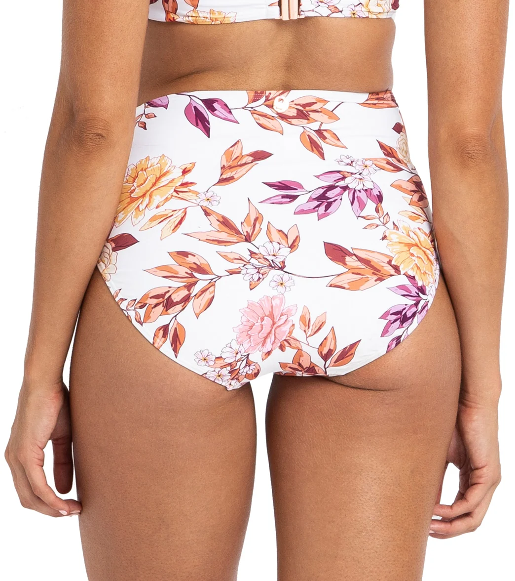 Azura Women's Harvest Pintuck High Waist Bikini Bottom - Image 2